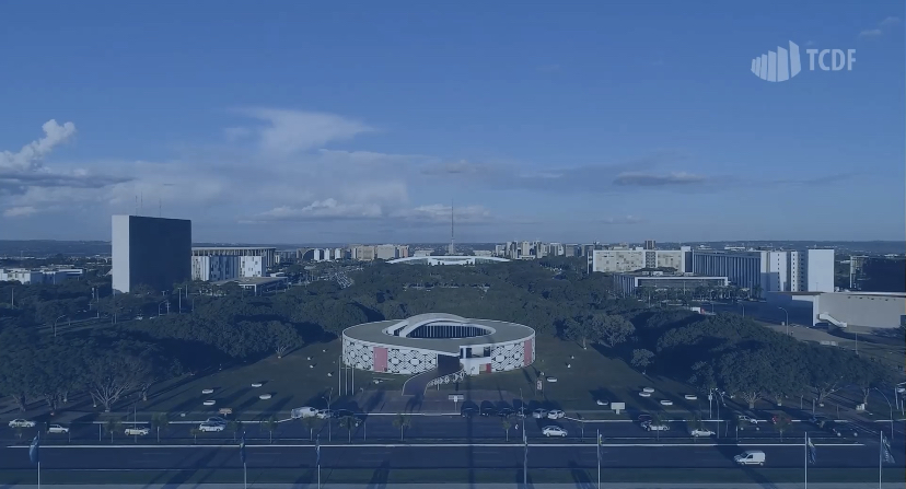 Miniatura de TCDF celebra os 63 anos de Brasília