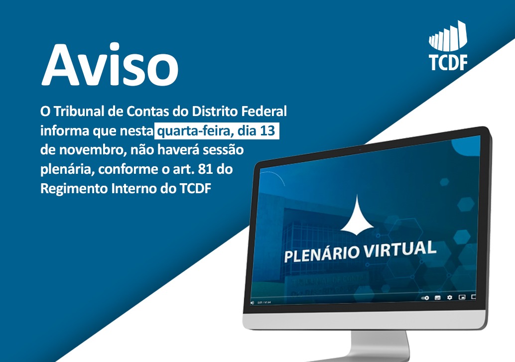 Miniatura de Aviso sessão plenária – 13 de novembro