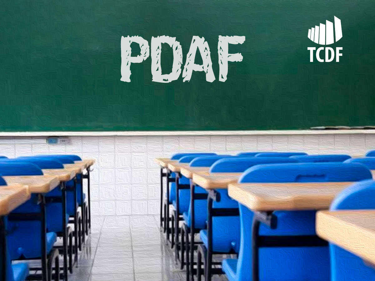 Miniatura de Maratona Temática em Educação: evento nacional promovido pelo TCDF vai debater o impacto do PDAF nas escolas públicas 