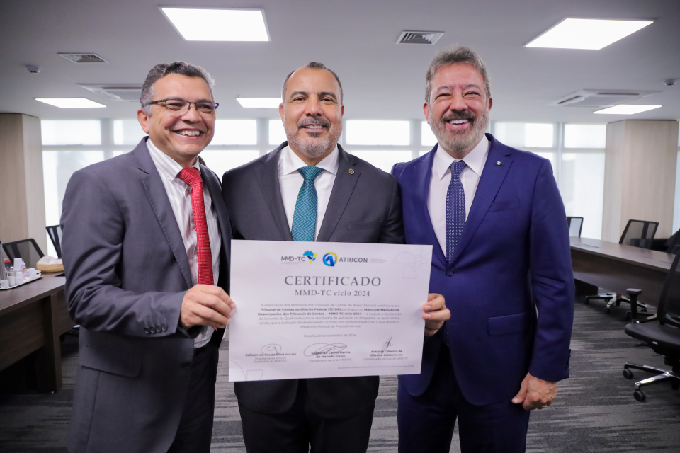 Miniatura de TCDF recebe Declaração de Garantia da Qualidade da Atricon  
