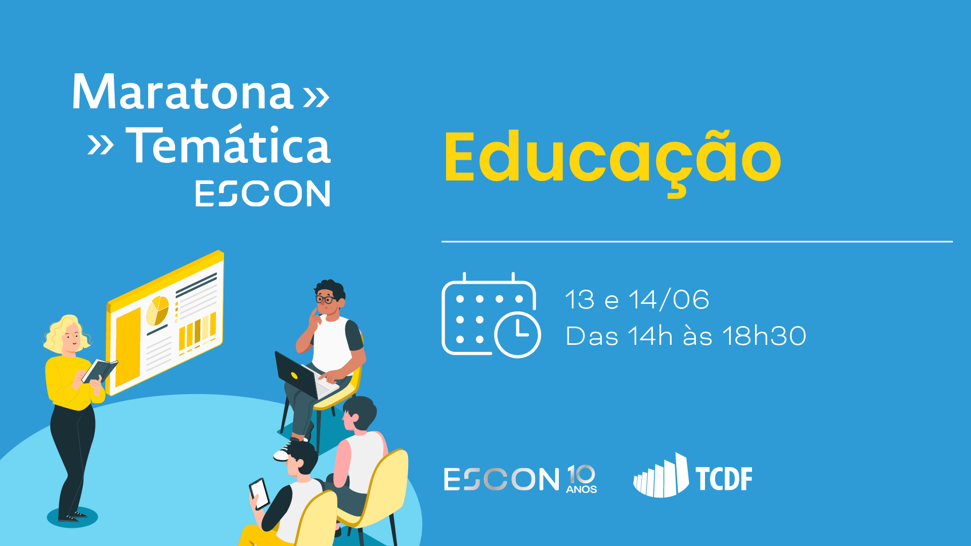 Miniatura de Prazo para se inscrever na Maratona Temática em Educação termina amanhã (11)
