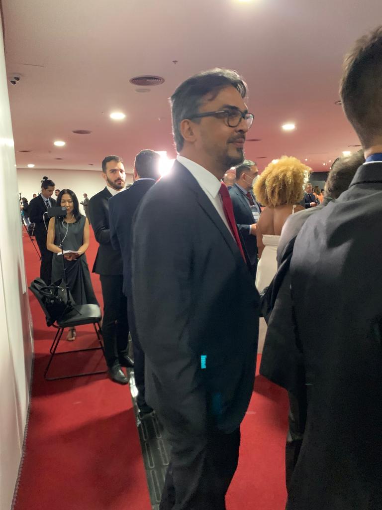 Miniatura de Presidente do TCDF participa da solenidade de diplomação de Lula e Alckmin